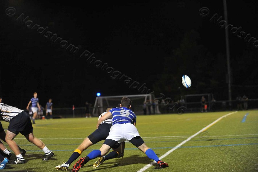 Wheaton Men\'s Rugby vs Mass Maritime.  Photo by Keith Nordstrom